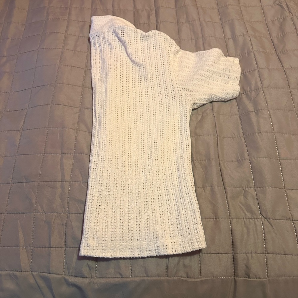 H&M Cream Knit Loose Fit Top - Picture 4 of 5